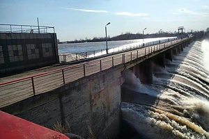 До 121 сантиметра вырос уровень перелива на Сергеевском водохранилище в СКО