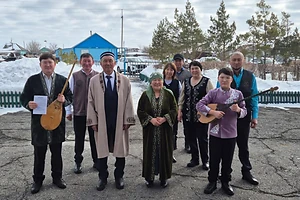 Трудовая династия Каражумановых из Мамлютского района СКО приняла участие в республиканском референдуме