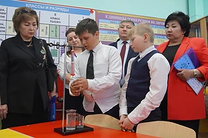 В Аккайынском районе СКО прошел областной семинар «Реализация проекта «Жас Ғалым» в условиях сельской школы»