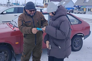 Жителей района М. Жумабаева СКО информируют о приближении республиканского референдума по проекту новой Конституции РК в рамках акции «От двери к двери»