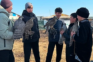 XVII чемпионат Казахстана по беркутчи прошёл в селе Бирлик района Шал акына СКО