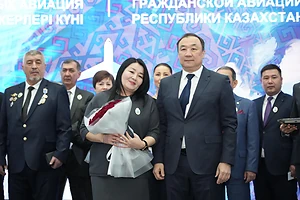 Петропавл әуежайының қызметкерлері ведомстволық марапаттарға ие болды