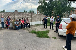 В районе Шал акына усилили контроль за соблюдением правил благоустройства