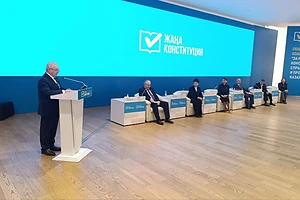 Қазақстанның жаңа Конституциясы жобасы Сенат Төрағасы Мәулен Әшімбаевтың солтүстікқазақстандықтармен кездесуінің негізгі тақырыбына айналды