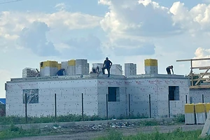 В селе Новомихайловка Мамлютского района СКО строят жильё для молодых кадров