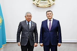 Ряд североказахстанцев наградили за вклад в социально-экономическое развитие и укрепление правопорядка