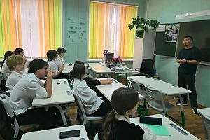 В Петропавловске ученикам Первой гимназии рассказали о культуре общения и важности взаимоуважения
