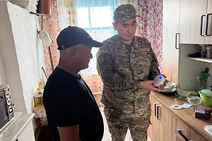 СҚО-да құтқарушылар тұрғын сектордағы өрттің алдын алу бойынша профилактикалық жұмыстарды күшейтті