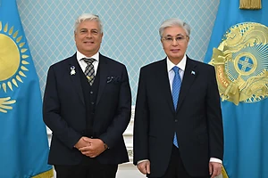Қазақстан Республикасының Мемлекет басшысы Халықаралық кинология федерациясының президенті Тамаш Яккельді қабылдады