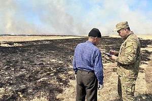 Североказахстанца привлекли к ответственности за сжигание сухой травы в Есильском районе