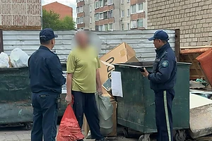 Жителей Петропавловска наказывают штрафами за выброс крупногабаритного мусора