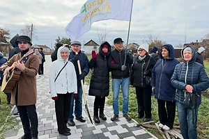 В Петропавловске открыли «Аллею волонтёров – 2026» и высадили 100 деревьев