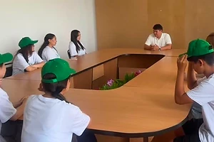 В Тайыншинском районе Северо-Казахстанской области молодёжи рассказали о ценностях мира и согласия