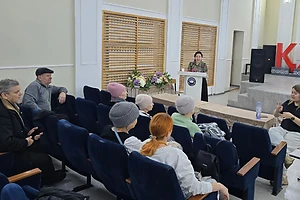 Коллективу Северо-Казахстанского областного филиала ОО «Казахстанское общество глухих» разъяснили основные положения проекта новой Конституции РК