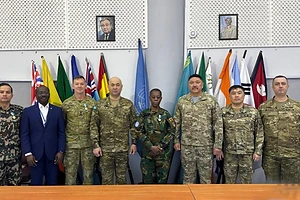 Глава миссии ООН отметила высокий уровень подготовки казахстанских миротворцев