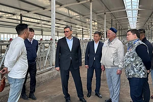 Аким СКО Гауез Нурмухамбетов посетил Тайыншинский район