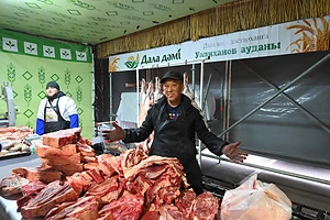 Более 1000 тонн продукции привезли на сельскохозяйственную ярмарку из СКО в Астану