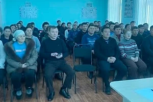 Конституционные изменения и предстоящий референдум обсудили с коллективом ТОО «Астық LTD» в Акжарском районе