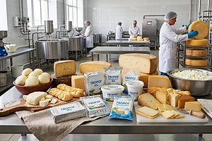 Қазақстанда ірімшік пен сүзбе өндірісі 28% артты