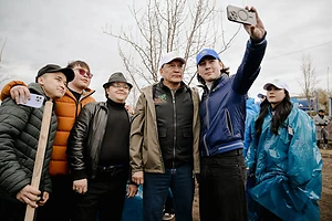 70 000 ағаш бір күнде: СҚО «Таза Қазақстан» ауқымды жасыл акциясына шықты