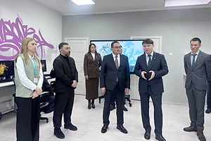 В Есильском районе СКО открылся креативный центр «Nomads-AI»