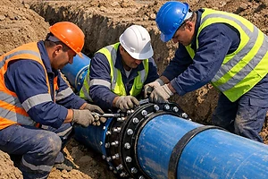 Солтүстік Қазақстанда су құбырларын жаңғырту мен жаңа нысандарды салу жұмыстары қарқынды жүруде