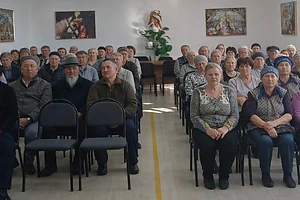 В селе Николаевка Есильского района СКО прошла встреча по вопросам предстоящего референдума