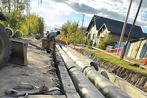 В Петропавловске обновили 5,4 километра теплосетей на четырех участках