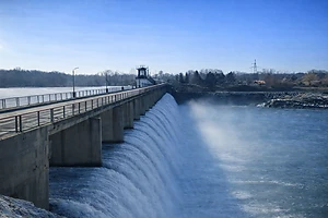 Почти 40 см – уровень перелива на Сергеевском водохранилище увеличился еще на 9 см за последние 12 часов