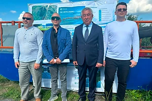Озеро Пестрое в Петропавловске очистят от ила и тины