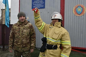 В 2-ух селах Уалихановского района СКО открыли добровольные пункты пожаротушения